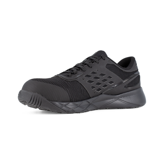 Reebok Women's Nanoflex TR Composite Toe Athletic Work Shoe - Black - RB331 - Overlook Boots