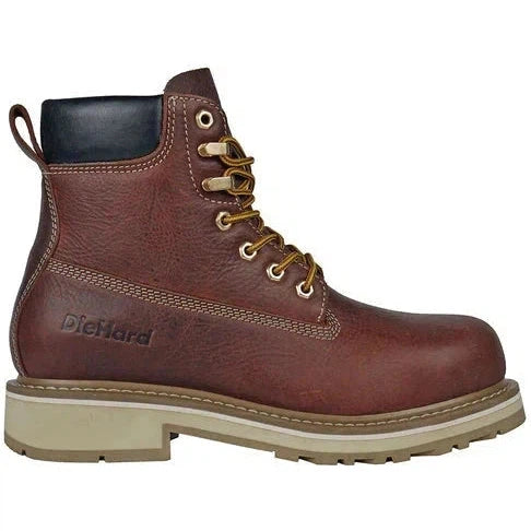 DieHard Crusader Bota de Trabajo para Hombre, Punta Compuesta, Que Absorbe la Humedad - Vino - DH60260 - Imagen 3