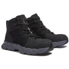 Timberland PRO Men's Powertrain EV Mid SD10 Composite Toe Work Shoe - Black - TB0A63K3V96 - Overlook Boots
