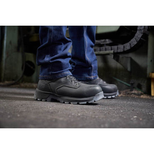 Timberland PRO Men's Titan EV 6" Composite Toe Waterproof Work Boot - Black - TB1A42GN001 - Overlook Boots