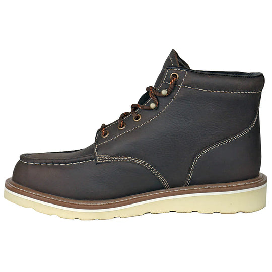 DieHard Men's Mustang Wedge Soft Toe Work Boot - Brown - DH60422 - Overlook Boots