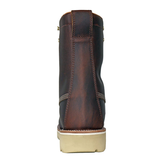 DieHard Men's Raptor 8" Composite Toe Waterproof Moc Toe Work Boot - Burgundy - DH81245 - Overlook Boots
