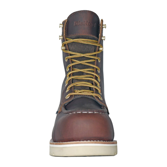DieHard Men's Raptor 8" Composite Toe Waterproof Moc Toe Work Boot - Burgundy - DH81245 - Overlook Boots