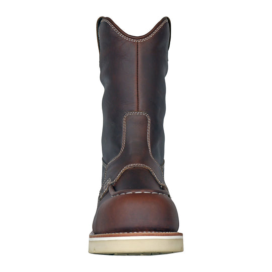 DieHard Men's Raptor 11" Composite Toe Waterproof Moc Toe Wellington Work Boot - Burgundy - DH91245 - Overlook Boots