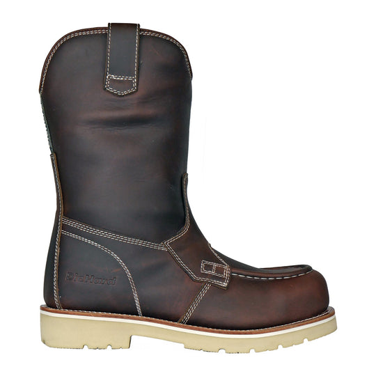 DieHard Men's Raptor 11" Composite Toe Waterproof Moc Toe Wellington Work Boot - Burgundy - DH91245 - Overlook Boots