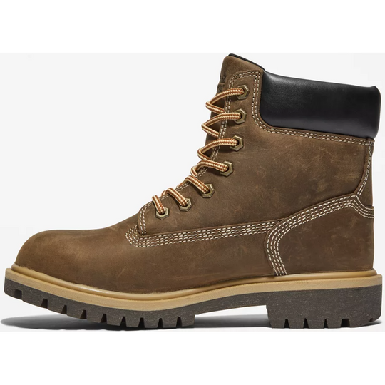 Timberland PRO Women's Direct Attach 6" Steel Toe Waterproof 200G Insulated Work Boot - Brown - TB1A2QX7214 - Overlook Boots