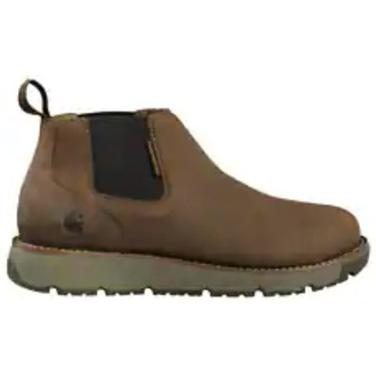 Carhartt Men's Millbrook 4" Soft Toe Wedge Work Boot- Brown- FM4000-M 7 / Medium / Dark Brown - Overlook Boots
