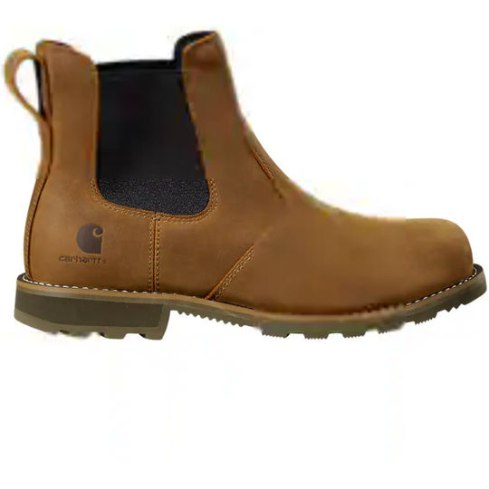 Carhartt Men's Frontier Steel Toe Water Resist Chelsea Boot -Brown- FN5254-M  - Overlook Boots