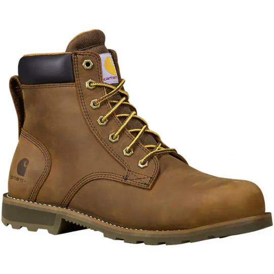 Carhartt Men's Frontier 6" Steel Toe Water Resist Boot -Brown- FN6254-M 7 / Medium / Brown - Overlook Boots