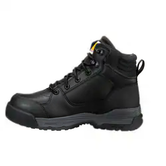 Carhartt Men's Force HD 6" Comp Toe Waterproof Work Boot- Black- FX6301-M - Overlook Boots