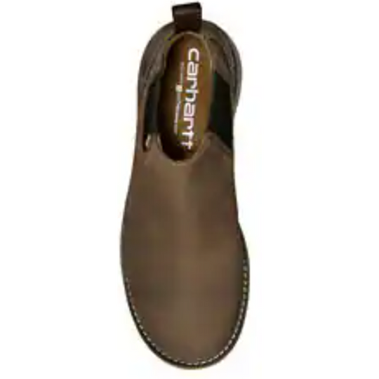 Carhartt Men's Millbrook Steel Toe Romeo Wedge Work Boot -Brown- FM4200-M  - Overlook Boots