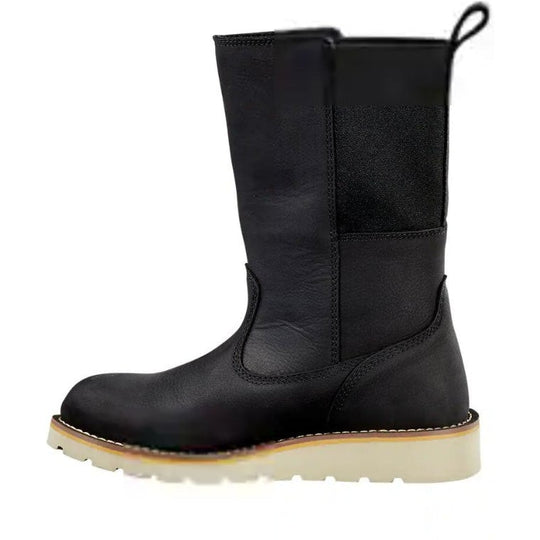 Carhartt Women's 10" Soft Toe Waterproof Wellington Wedge Boot -Black- FW1031-W - Overlook Boots