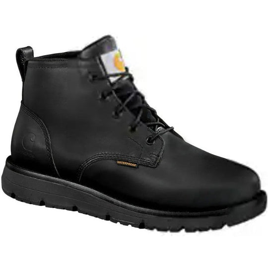 Carhartt Men's Millbrook Steel Toe Waterproof Wedge Work Boot -Black- FM5201-M - Overlook Boots