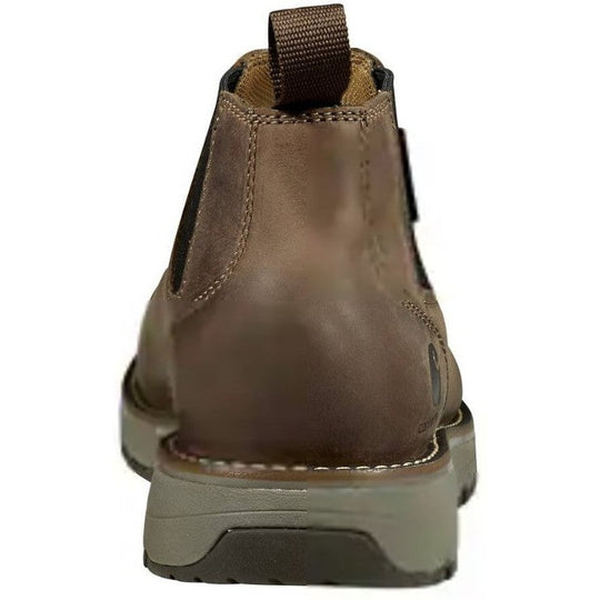 Carhartt Men's Millbrook 4" Soft Toe Wedge Work Boot- Brown- FM4000-M - Overlook Boots