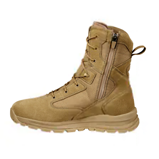 Carhartt Men's Gilmore 8" Soft Toe Waterproof Side Zipper Hiker Boot- Khaki - FH8022 -M - Overlook Boots