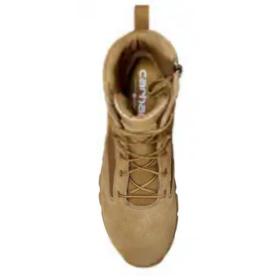 Carhartt Men's Gilmore 8" Soft Toe Waterproof Side Zipper Hiker Boot- Khaki - FH8022 -M - Overlook Boots