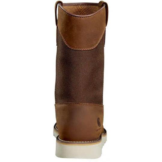 Carhartt Men's 10" Steel Toe Waterproof Wedge Wellington Work Boot -Brown- FW1232-M - Overlook Boots