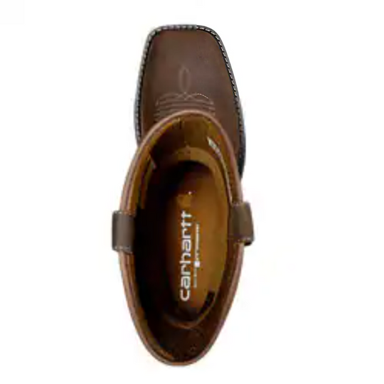 Carhartt Men's Montana 11" Soft Toe Waterproof Work Boot- Brown- FQ1065-M - Overlook Boots