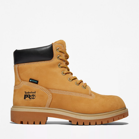 Timberland PRO Women's Direct Attach 6" Steel Toe Waterproof 200G Insulated Work Boot - Wheat - TB1A2QVU231 5.5 / Medium / Wheat - Overlook Boots