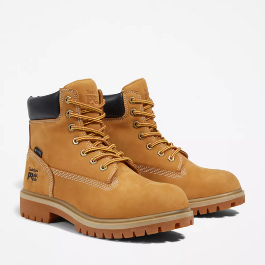 Timberland PRO Women's Direct Attach 6" Steel Toe Waterproof 200G Insulated Work Boot - Wheat - TB1A2QVU231 - Overlook Boots