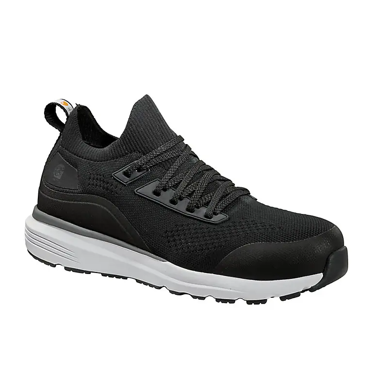 Carhartt Women's Haslett Electrostatic Dissipative Nano Toe Knit Work Shoe - Black - FS2401-W 6 / Medium / Black - Overlook Boots