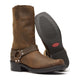 Durango Men's Harness 11" Soft Toe Pull-On Boot - Distressed Brown - DB594 - Overlook Boots