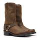 Durango Men's Harness 11" Soft Toe Pull-On Boot - Distressed Brown - DB594 - Overlook Boots