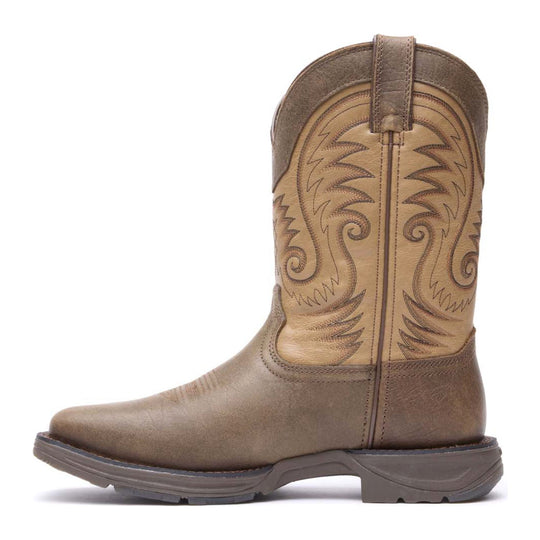 Durango Men's Ultra-Lite 11" Square Toe Western Boot - Brown/Tan - DDB0109 - Overlook Boots