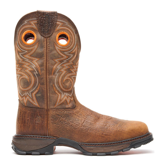 Durango Men's Maverick XP 11" Composite Toe Western Work Boot - Western Bay Brown/Steel Cut Oat - DDB0239 - Overlook Boots