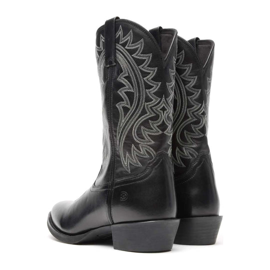 Durango Shyloh Bota Vaquera para Hombre, 12 Pulgadas, Punta R - Polished Black Onyx - DDB0485 - Imagen 5