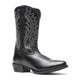 Durango Shyloh Bota Vaquera para Hombre, 12 Pulgadas, Punta R - Polished Black Onyx - DDB0485