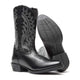 Durango Shyloh Bota Vaquera para Hombre, 12 Pulgadas, Punta R - Polished Black Onyx - DDB0485 - Imagen 6