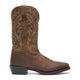 Durango Men's Shyloh 12" R Toe Western Boot - Frontier Brown - DDB0487 - Overlook Boots