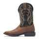 Durango Men's Shyloh 11" Square Toe Western Boot - Brawny Brown/Black Onyx - DDB0493 - Overlook Boots