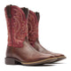 Durango Men's Shyloh 11" Square Toe Western Boot - Mahogany/Dynamite Red - DDB0494 - Overlook Boots