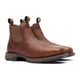 Durango Men's Red Dirt Rebel 5.5" Steel Toe Chelsea Work Boot - Mahogany Brown - DDB0541 - Overlook Boots