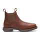 Durango Men's Red Dirt Rebel 5.5" Steel Toe Chelsea Work Boot - Mahogany Brown - DDB0541 - Overlook Boots
