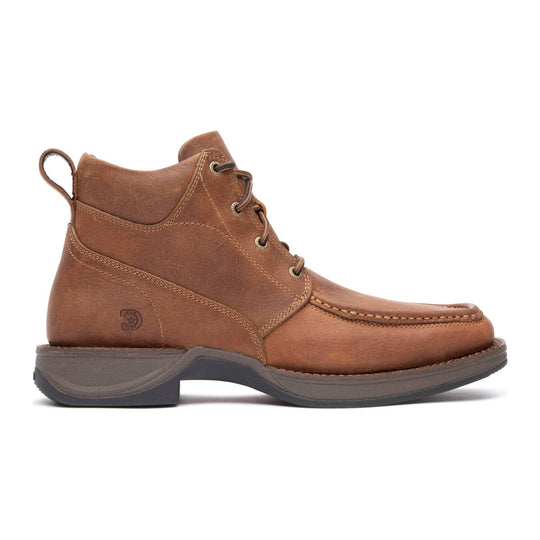 Durango Men's Red Dirt Rebel Ultra-Lite 5.5" Soft Toe Chukka Boot - Mustang Brown - DDB0542 - Overlook Boots