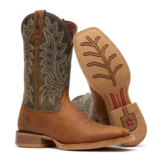 Durango Men's Rebel Pro 12" Square Toe Western Boot - Aztec Brown/Olive - DDB0550 - Overlook Boots