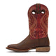 Durango Men's Rebel Pro 12" Square Toe Western Boot - Hickory Brown/Chili Pepper - DDB0551 - Overlook Boots