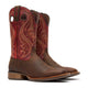 Durango Men's Rebel Pro 12" Square Toe Western Boot - Hickory Brown/Chili Pepper - DDB0551 - Overlook Boots