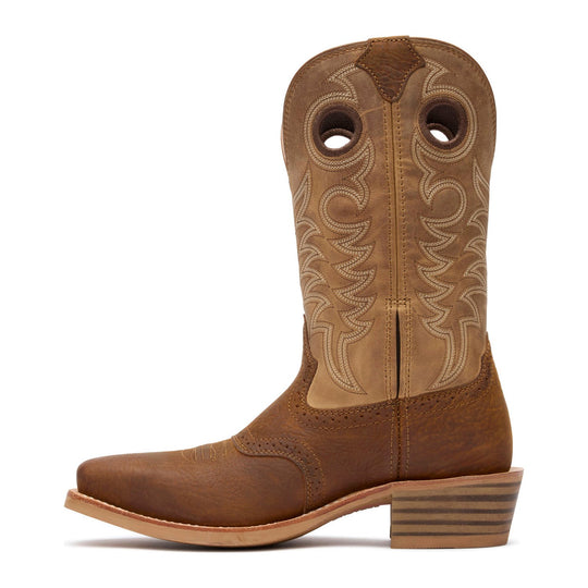 Durango Men's Rebel Pro Roughstock 12" Narrow Square Toe Western Boot - Adobe Brown/Sandstone - DDB0552 - Overlook Boots