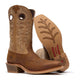 Durango Men's Rebel Pro Roughstock 12" Narrow Square Toe Western Boot - Adobe Brown/Sandstone - DDB0552 - Overlook Boots