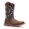 Durango Men's Rebel America 250 Flag 11" Square Toe Western Boot - Briar Pitstop - DDB0566 7 / Medium / Briar Pitstop - Overlook Boots