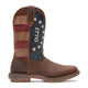 Durango Men's Rebel America 250 Flag 11" Square Toe Western Boot - Briar Pitstop - DDB0566 - Overlook Boots