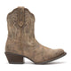 Durango Women's Crush 8" Distressed Shortie Western Boot - Driftwood - DRD0372 - Overlook Boots
