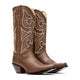 Durango Women's Crush 13" Snip Toe Western Boot - Milk Chocolate - DRD0451 - Overlook Boots