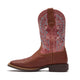 Durango Women's Shyloh 10" Square Toe Western Boot - Rusty Brown/Dusty Rose - DRD0484 - Overlook Boots