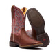 Durango Women's Shyloh 10" Square Toe Western Boot - Rusty Brown/Dusty Rose - DRD0484 - Overlook Boots