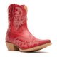Durango Women's Shyloh Pony 8" Snip Toe Western Boot - Crimson Red - DRD0490 6 / Medium / Crimson Red - Overlook Boots